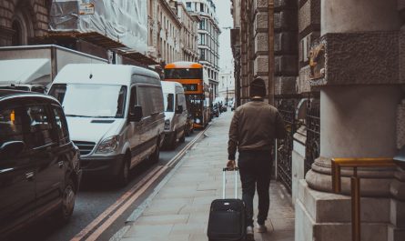 Photo Scooter suitcase